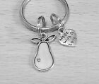 Sweetest little &#39;Pear&#39; Keyring Bagcharm cute lovable useful charming gift???????