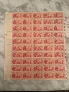 SCOTT C55 FULL PANE OF 50 AIRMAIL HAWAII STATEHOOD 7c MNH Nice Item Nice Price - Picture 1 of 1