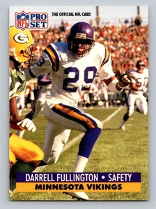1991 Pro Set Darrell Fullington #217 Minnesota Vikings - Picture 1 of 2