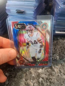 2024 Panini Select Sam Hubbard #292 Tri-Color Prizm Cincinnati Bengals - Picture 1 of 2
