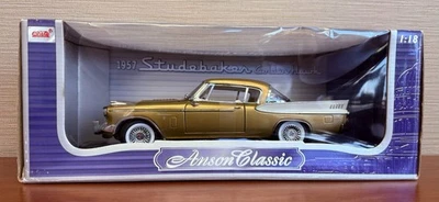 NEW Anson Classics 1957 Studebaker Golden Hawk Diecast Car 1:18 Scale #30384 - Image 1 of 4