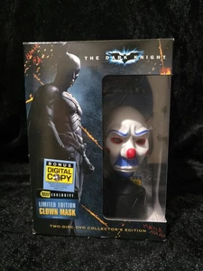 2008 DC COMICS BATMAN DARK KNIGHT 2-DISC DVD & CLOWNSMASKE BESTKAUF EXKLUSIV NEU IM KARTON - Bild 1 von 5