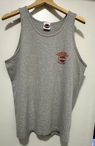Harley Davidson Ventura Herren Größe L Large grau Baumwollmischung Tank Top Shirt 2014 - Bild 1 von 7