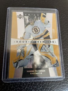 2005-06 Upper Deck Trilogy Rookie Premiere 532/999 Hannu Toivonen #175 Rookie RC