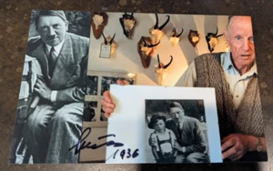 Gerhard Bartels WWII Plakat Junge handsigniert 4x6 Foto garantiert echt - Bild 1 von 1