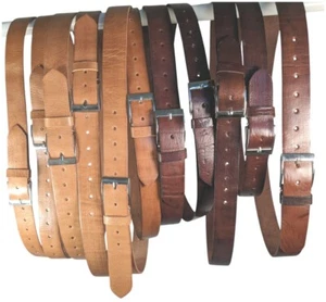 Authentic Moroccan Leather Belt - LUCKY DIP Colour and Size RRP35 - Picture 1 of 8