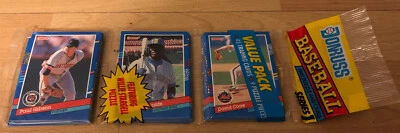 Donruss Pack 1991 Paul Gibson Tigers Harold Reynolds Mariners David Cone Mets Foto 1 de 2