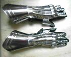 Dgh® Medieval Pair Of Gauntlets Knight Armor Gloves Bracers Fully Wearable...