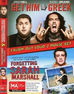 Get Him To The Greek + Forgetting Sarah Marshall DVD (Region 4) VGC - Picture 1 of 3