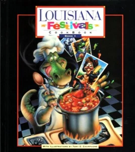 Louisiana Festivals Cookbook Closed Spiral-Bound Hardcover – 1992 - Vol 1 - Picture 1 of 3