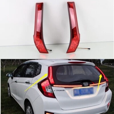 Luz de freno trasera LED roja para Honda Fit Jazz 2014 2015 2016 2017 Foto 1 de 4