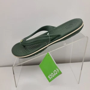 Crocs Crocband Flip Flops Lightweight Sporty Toe Post Sandals Unisex Sz M 4 W 6 - Picture 1 of 10