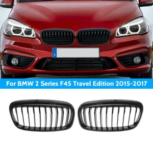 2x L+R Einzellinien Nieren Kühlergrill Grill Für BMW 2er Touring F45 15-17 - Bild 1 von 8