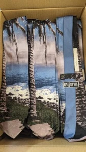 Liquidate Lot of 95 pcs Big Palm Silk Neckties by Ralph Marlin 5361 - Picture 1 of 2
