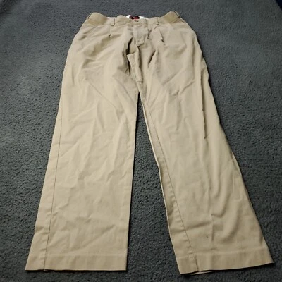 Architect Khaki Pants Mens 36x32 Chino Tan Beige Cotton Casual USA - Image 1 of 4