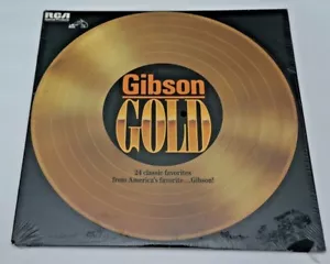 GIBSON GOLD Vintage Vinyl 2LP Record NEW Sealed Elvis Presley Milsap Paul Anka - Picture 1 of 2