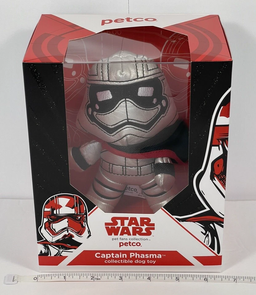 Juguete para Perro Star Wars - Peluche Capitana Phasma - NUEVO Coleccionable 8" Petco 2015 Foto 1 de 4