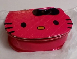 Hello Kitty Pink with black Handbag Girls, pre-teen, Teen Shoulder Bag Purse New - Picture 1 of 2