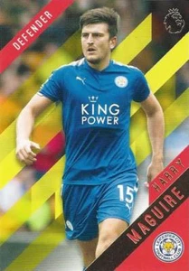 2017-18 Topps Premier League Gold Leicester City Base Yellow Parallel - You Pick - Picture 1 of 16