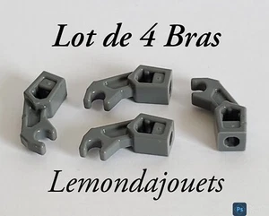 Lot de 4x Lego 98313 Bras mécanique Dark Bluish Gray Gris F Exo-Force 4626927 - Picture 1 of 7
