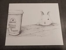 COFFEE - BECAUSE MURDER IS WRONG - Print 1/5, Signed by Artist, TORI - Iceland