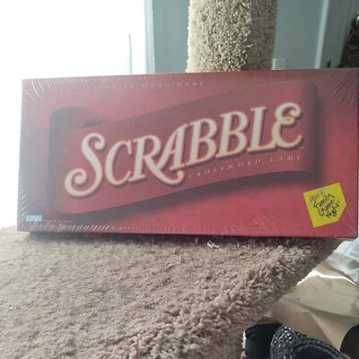 NEW SEALED 2001 HASBRO SCRABBLE BOARD GAME - Image 1 of 4
