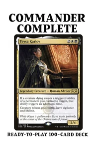 Teysa Karlov CREATURE SACRIFICE TOKENS ORZHOV MTG Custom Commander Deck - Picture 1 of 8