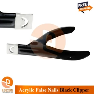 Profi Acryl Falsche Nagelspitze Schneider mit Feder Maniküre Nagelspitze Trimmer - Bild 1 von 4