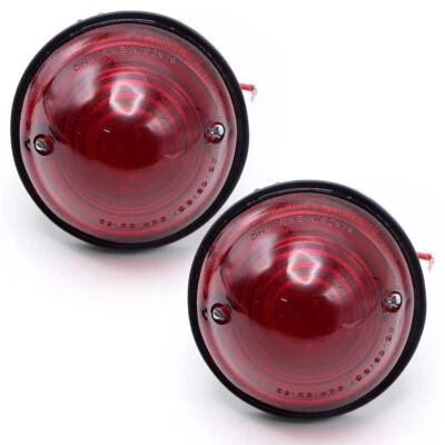 Red Turn Signal Light Lamp Fits Jeep Willys Cj5 Cj6 Cj7 Cj8 '45 '75 — 第 1/4 张图片