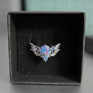 Bomb Party October 2024 Ring RBP8276 A Passion for Jewels Size 8 Rhodium Plating - Picture 1 of 2