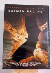 Batman Begins (DVD, 2005) Widescreen SEALED - Picture 1 of 2