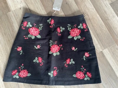 Springfield Damen Gr.38 -Damen Mini Rock Rosen - Bild 1 von 2