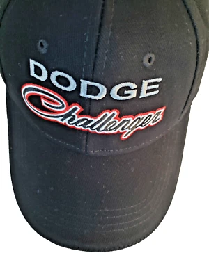 Gorra de béisbol negra Dodge Challenger - marca Dodge/Chrysler genuina - nueva Foto 1 de 4