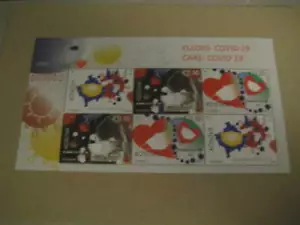 2020 Kosovo Miniature sheet on Care during global pandemic - MNH - Picture 1 of 2