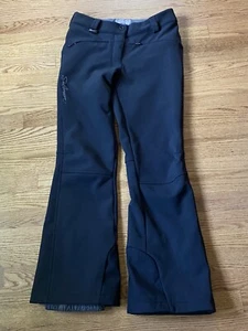 SOLOMON Clima Pro Fleece gefütterte Damen schwarz Ski Board Hose Größe 8 - Bild 1 von 12