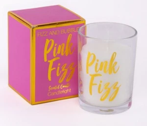 Kerzenlicht rosa Fizz Duftkerze BRANDNEU (BOX BESCHÄDIGT) - Bild 1 von 3