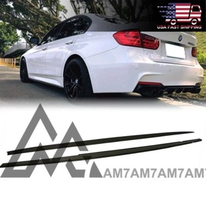Extensiones laterales de carbono para 2012 2013 2014 2016 2017 BMW F30 31 M Sport 2018 - Imagen 1 de 5