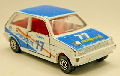 Vintage - CORGI - AUSTIN MINI METRO - White & Blue - UK - Opening Doors - HTF - - Image 1 of 4