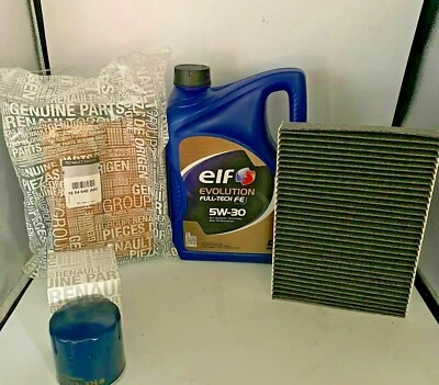 KIT TAGLIANDO NISSAN QASHQAI J11 DAL 2014 1.5 DCI 3 FILTRI 5 LITRI ELF FE 5W30  - Immagine 1 di 2