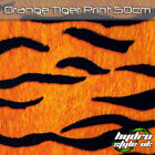 ROLLED - ORANGE TIGER Hydrographics Film Hydro Dipping Graphic Dip Crocodile