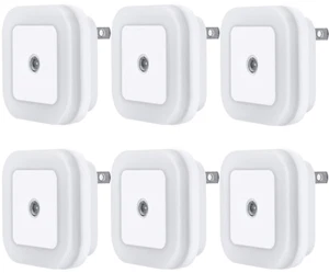 LED Night Light Lamp with Smart Sensor Dusk to Dawn Sensor, Daylight White, 0.5W - Picture 1 of 12