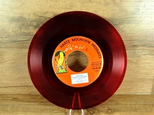 Hartz Mountain Products Master Radio Canaries 45 RPM Red Vinyl Record Sorento  - Picture 1 of 5