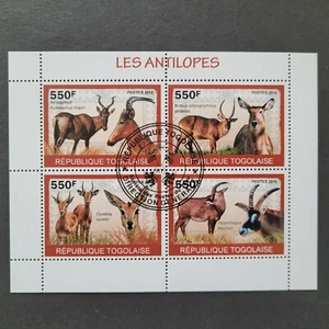 Togo 2010 / Fauna - Antelopes  / 4v ms cto* - Picture 1 of 1