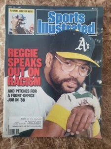 Sports Illustrated May 11 1987 Reggie Jackson Speaks Out On Racism - Picture 1 of 2
