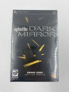 NEW Syphonfilter Dark Mirror Demo Disc UMD PSP Factory Sealed Sony PlayStation - Picture 1 of 2