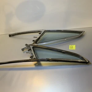 BMW E9 Fensterrahmen Tür Dreiecksfenster links rechts 2800 3,0 cs csi csl Grün - Bild 1 von 7