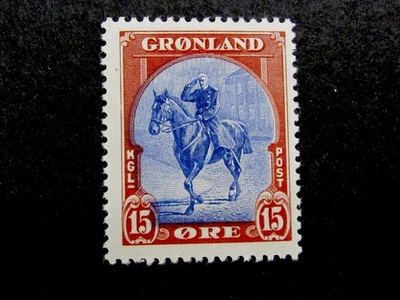 nystamps Greenland Stamp # 14 Mint OG NH  N14y852 - Image 1 of 2