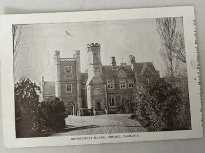 Government House Hobart Postcard - Image 1 of 2