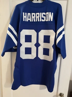 Camiseta para hombre Indianapolis Colts Marvin Harrison Mitchell & Ness NFL Legacy 2XL Foto 1 de 4