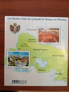 Monaco Num 2778-2779 ** MNH Fiefs Saint remy et les Baux Provence - Imagen 1 de 1